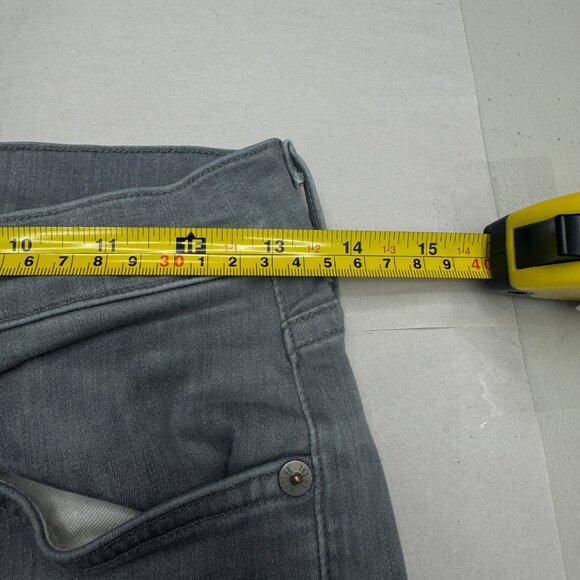 Agolde Los Angeles Premium Denim Pants Womens Gray Slim-Leg Jean USA, Size 27 - Picture 8 of 11